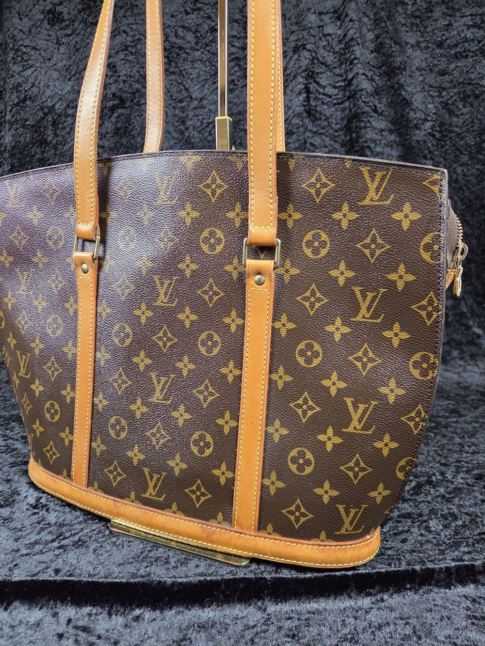 Louis Vuitton Monogram Babylone Shoulder Tote Bag, Authentic, Vintage